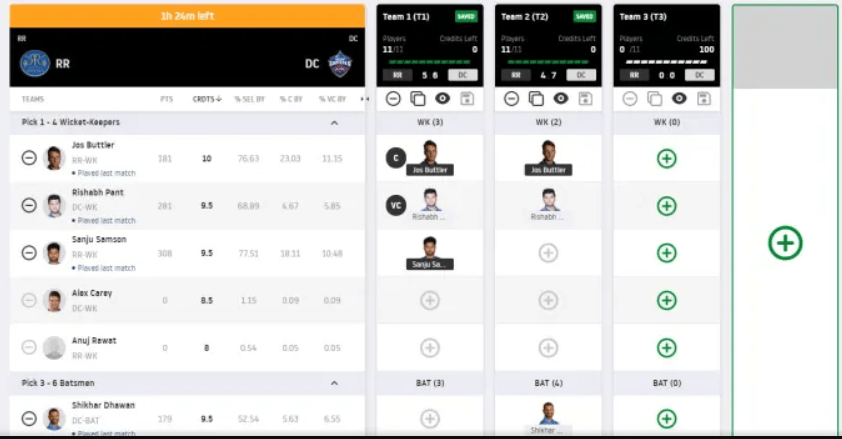 create multiple teams